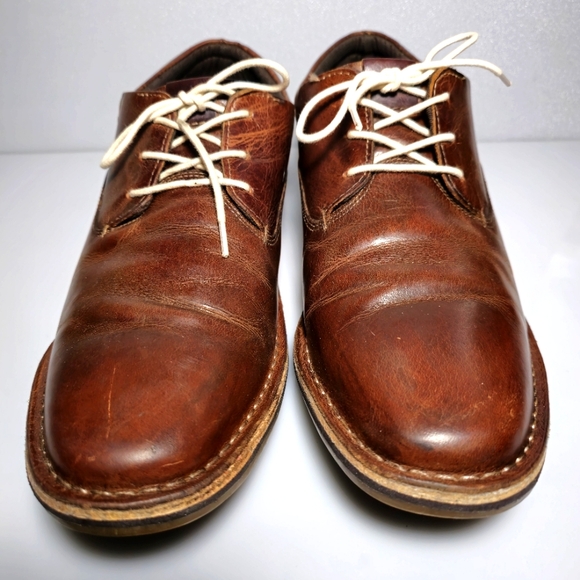 Steve Madden Brown Harpoon Oxford Wood Men's Size 12 - Picture 13 of 16